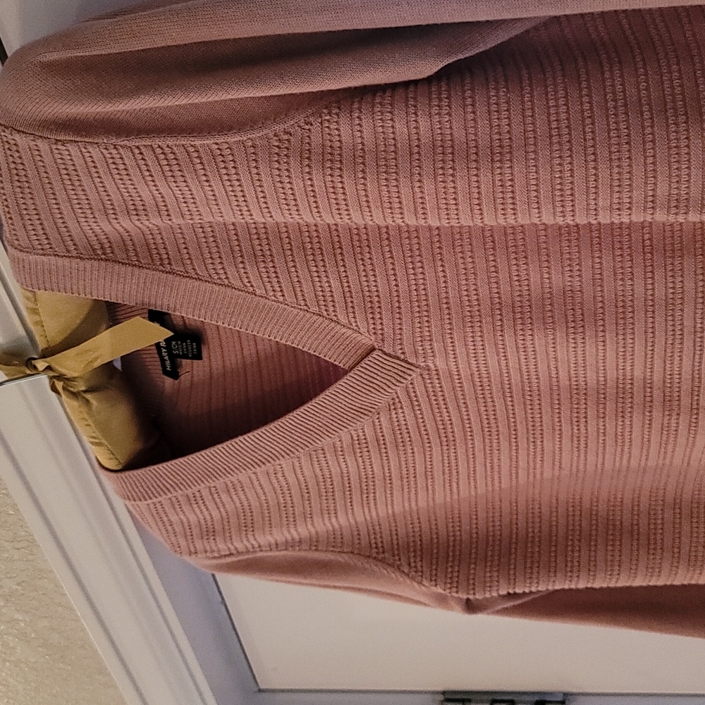 Long sleeve pink shirt